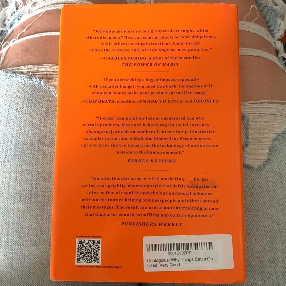 Contagious Book Why Things Catch On - Picture 2 of 4